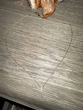 Delicate Gold Dainty Necklace with Tiny J Pendant - Women's Jewelry